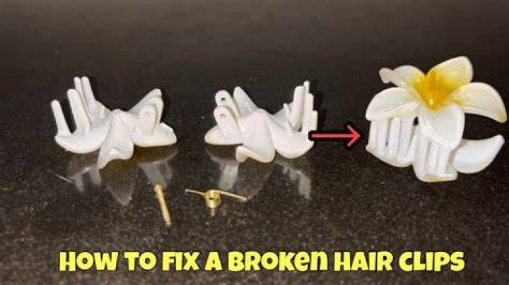 ヘアクリップが壊れたときの直し方：応急処置から復活手順まで